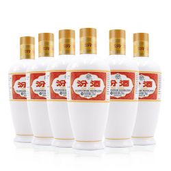 汾酒 53度出口瓷汾 250ml光瓶出口汾酒3瓶/6瓶 (2020-2022随机)
