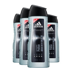 adidas 阿迪达斯 激情男士沐浴露  400ml*4
