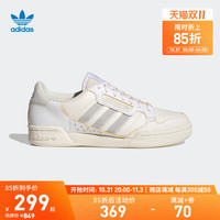 adidas 阿迪达斯 三叶草CONTINENTAL男女复古网球鞋运动小白鞋