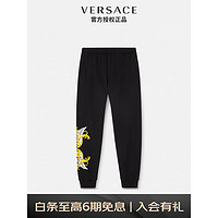 范思哲 VERSACE 22秋冬 奢侈品男士运动裤印花棉运动休闲长裤1006483-1A04494-2B510 S