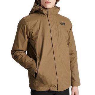 THE NORTH FACE 北面 男子三合一冲锋衣 NF0A4U7M-XC8 卡其色 XL