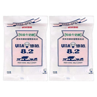 UHA 悠哈 特浓牛奶糖 120g*3袋