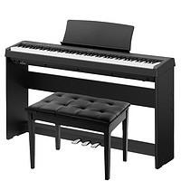 移动端、京东百亿补贴：KAWAI ES系列 ES110 电钢琴 88键全配重键盘 黑色 双人琴凳礼包