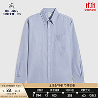 Brooks Brothers BrooksBrothers）男士秋新美式复古纯色修身休闲衬衫 400