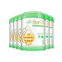 88VIP：illuma 启赋 有机 婴幼儿奶粉 3段 850g*6罐