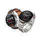  HUAWEI 华为 WATCH 3 Pro New 华为智能手表 棕色真皮表带 时尚款 高端材质/专业健康管理　