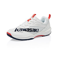 KAWASAKI 川崎 羽毛球鞋男女同款专业防滑耐磨减震 运动鞋K-169D