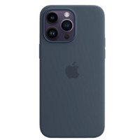 Apple 苹果 iPhone 14 Pro Max 硅胶保护壳 风暴蓝色