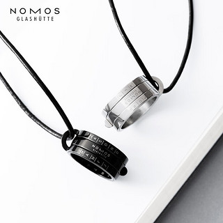 NOMOS 诺莫斯 手表Club系列738.S4手动上链机械德表男女极简约腕表送男友购物狂欢 黑色x东限定版日晷