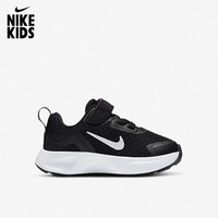 NIKE 耐克 2021秋季NIKE WEARALLDAY男女婴童魔术贴透气训练休闲鞋儿童运动鞋CJ3818-002黑/白色8C/25码/140mm
