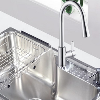 KOHLER 科勒 利欧系列 K-26957T-2KD-NA+K-25981T-4-CP 水槽龙头套装 700*470*200mm