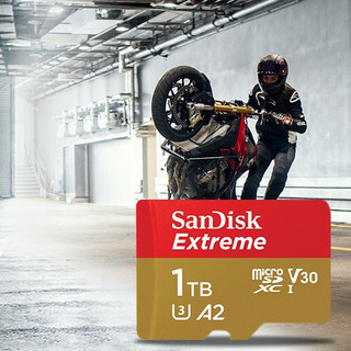 SanDisk 闪迪 至尊极速系列 A2U3V30 Micro-SD存储卡 1TB（U3，A2，V30）