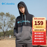 Columbia 哥伦比亚 卫衣男士秋季新款户外运动休闲舒适透气时尚加绒套头衫外套AE3526