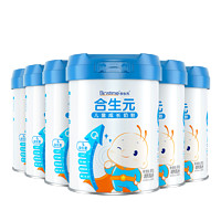 BIOSTIME 合生元 儿童成长牛奶粉适用于3-12岁  0蔗糖800g*6罐