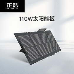 ECOFLOW 正浩 太陽能電池板110W/160W/220W/400W發電板戶外露營折疊便攜充電 110W便攜太陽能板