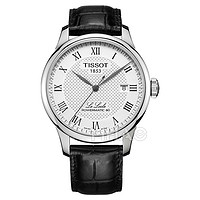 TISSOT 天梭 假一赔十天梭TISSOT力洛克手表男皮带机械男表T006.407.16.033.00