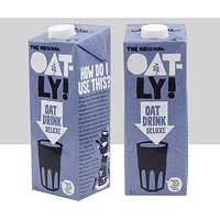 临期品：OATLY 噢麦力 原味燕麦露 1L