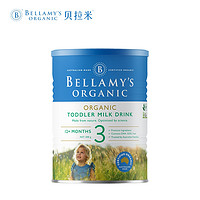 BELLAMY'S 贝拉米 澳洲进口贝拉米3段有机牛奶粉婴幼儿三段300g试用装