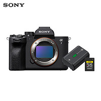 SONY 索尼 7  全画幅微单数码相机 + CEA-G80T存储卡+NP-FZ100 电池存储卡套装