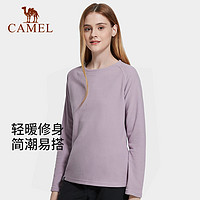 CAMEL 骆驼 女士秋冬保暖圆领T恤