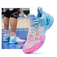 RIGORER 准者 氢二代篮球鞋2022新款减震防滑耐磨实战比赛训练运动鞋冰淇淋 Z122160116-1七彩云 44