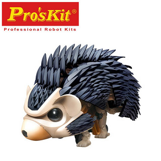 Pro'sKit 宝工 智能声控刺猬宠物玩具 益智拼装 steam儿童机械模型女孩男孩生日礼物GE-896-C