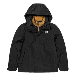 THE NORTH FACE 北面 男子三合一冲锋衣 NF0A81QS-YU3 黑色 L