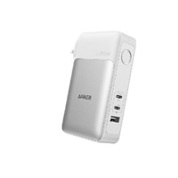 Anker 安克 A1651 充电器移动电源二合一 10000mAh 65W 白色