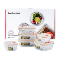 LOCK&LOCK LLG224S902 保鲜盒套装 6件套
