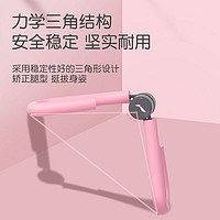 LI-NING 李宁 美腿夹神器盆底肌训练器瘦小腿瘦大腿内侧腿部夹腿训练器减肥家用健身运动器材 粉色