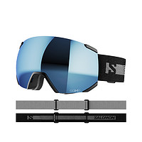 salomon 萨洛蒙 GOGGLES RADIUM SIGMA BK 中性雪镜 L47005100 黑色