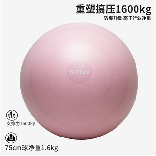 YOTTOY 瑜伽球加厚防爆正品初学者女减肥孕妇专用助产分娩儿童训练健身球