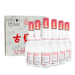 古贝春 白版 42%vol 浓香型白酒 475ml*6瓶 整箱装