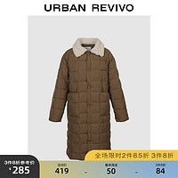 URBAN REVIVO WL45S1JS2000 女款长款棉服