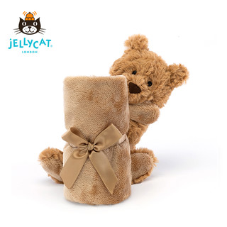 邦尼兔 jELLYCAT英国2022年新品巴塞罗熊安抚巾婴儿口水巾柔软舒适可爱