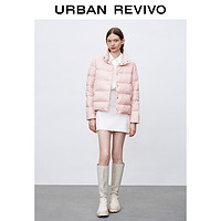 URBAN REVIVO 女士立领棉服 WU41R1JN2000