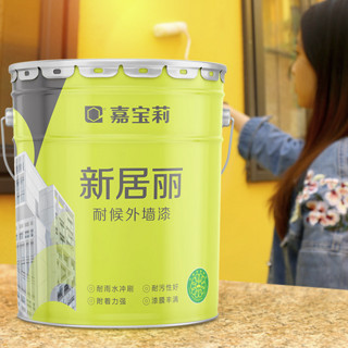 CARPOLY 嘉宝莉 新居丽耐候外墙漆 清爽湖蓝 5kg