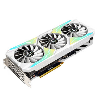 PELADN 磐镭 RTX 3070Ti 白铠 显卡 12GB 白色