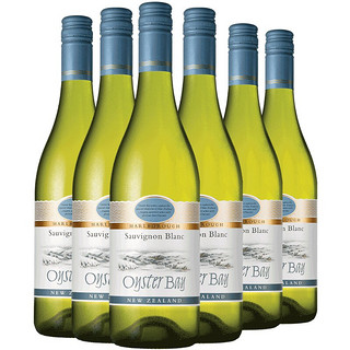 OYSTER BAY 蚝湾 马尔堡长相思半干型白葡萄酒 6瓶*750ml套装