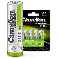 Camelion 飞狮 5号镍氢充电电池 2100毫安时 4节卡装