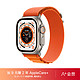 Apple 苹果 Watch Ultra 智能手表GPS+蜂窝款49毫米钛金属橙色高山回环式表带大号