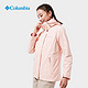 PLUS会员：哥伦比亚 女子三合一冲锋衣 WR0919