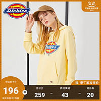 Dickies 帝客 2022秋冬装LOGO印花连帽卫衣女8809