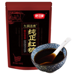 舒可曼 九锅连煮 纯正红糖 350g