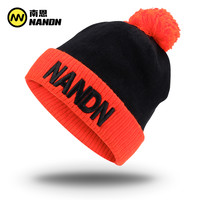 南恩NANDN冬季户外男女情侣款韩版潮帽毛线针织帽保暖帽滑雪帽子