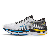 Mizuno 美津浓 Wave Sky 6 中性跑鞋 J1GC220201 白色/黑色 40