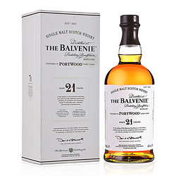 THE BALVENIE 百富 宝树行 百富21年700ml The Balvenie单一纯麦苏格兰威士忌原装进口洋酒