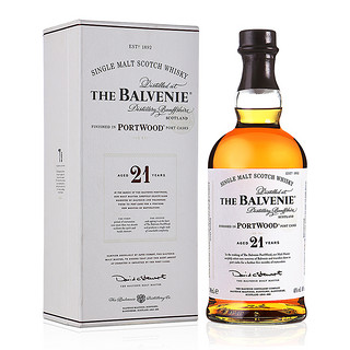 THE BALVENIE 百富 宝树行 百富21年700ml The Balvenie单一纯麦苏格兰威士忌原装进口洋酒