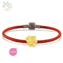 Chow Sang Sang 周生生 Charme系列 招财猫足金转运珠 约0.8g 92307C