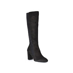 STUART WEITZMAN 斯图尔特·韦茨曼 LIVIA 80系列 女士羊皮革高跟长靴 WE0901348B-BLK